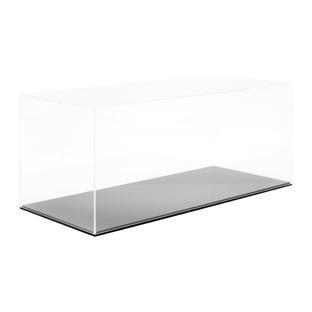 Vitrine aus hochwertigem Acryl für Modellautos im Maßstab 1:18 mit Sockel