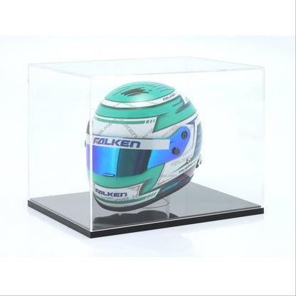 Mini Helm Carbon Tim Heinemann Falken 24h Nürburgring 2024 Maßstab 1:2