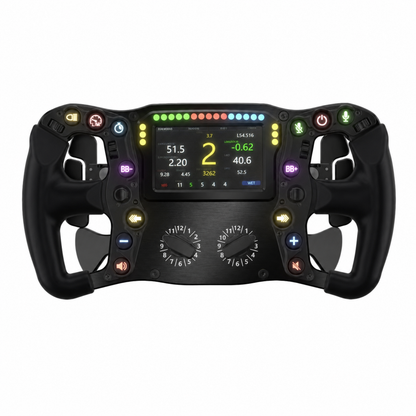 Ascher Racing Artura ULTIMATE All Black ohne Logos SimRacing Lenkrad