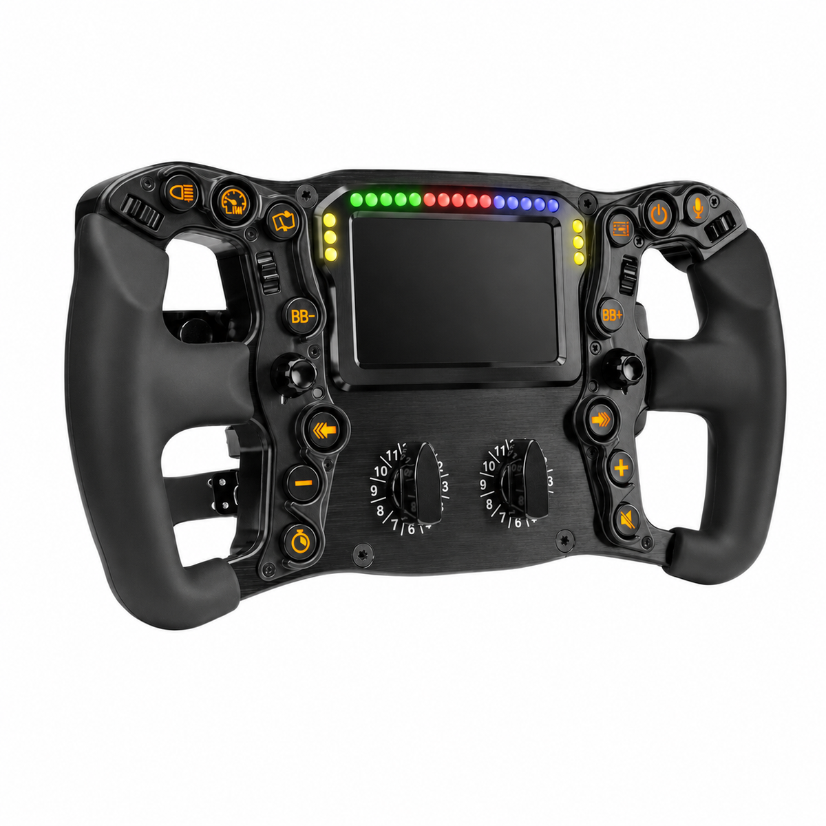 Ascher Racing Artura ULTIMATE All Black ohne Logos SimRacing Lenkrad
