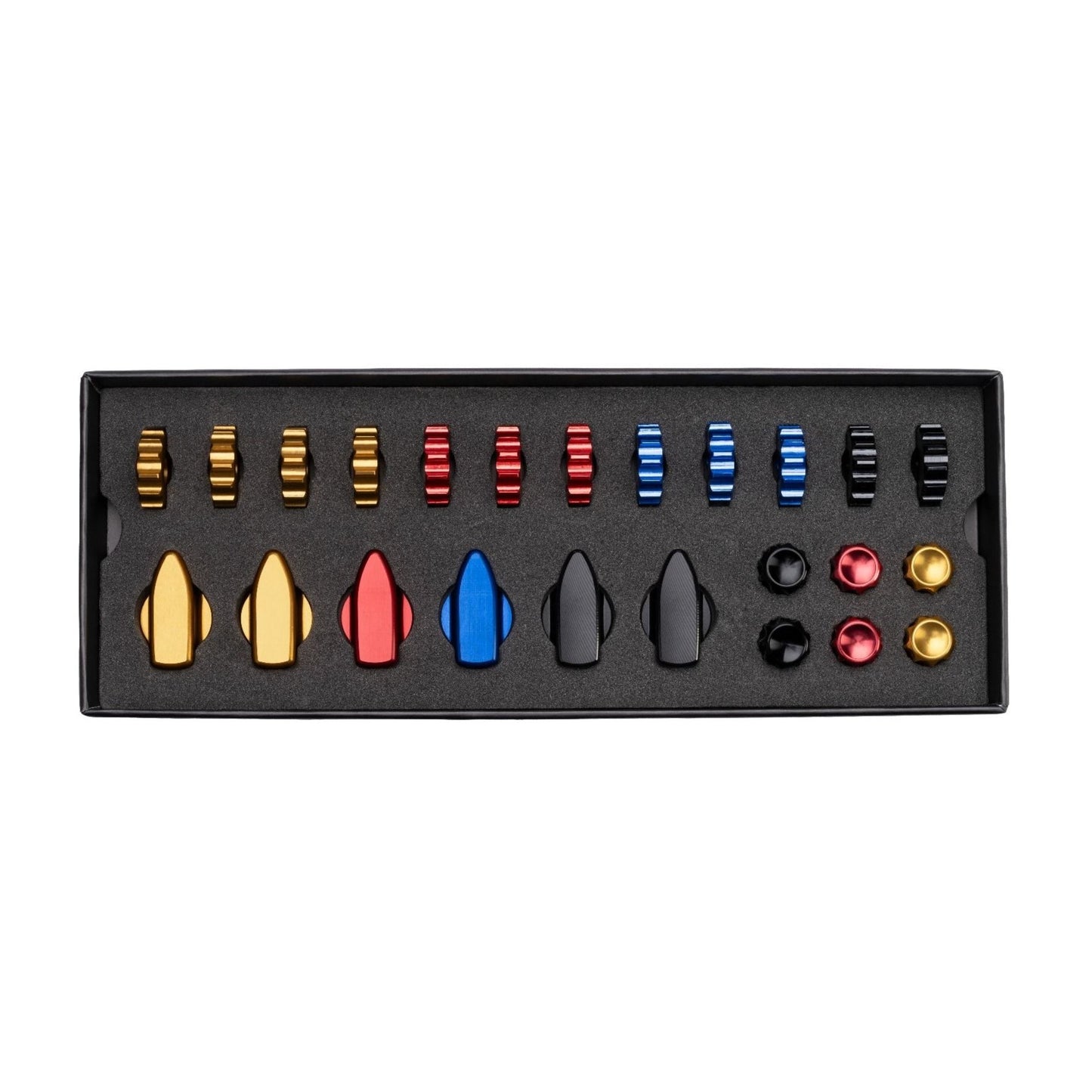Knob Kit für Ascher Racing Artura SimRacing Lenkräder (Ultimate, Pro, Sport)